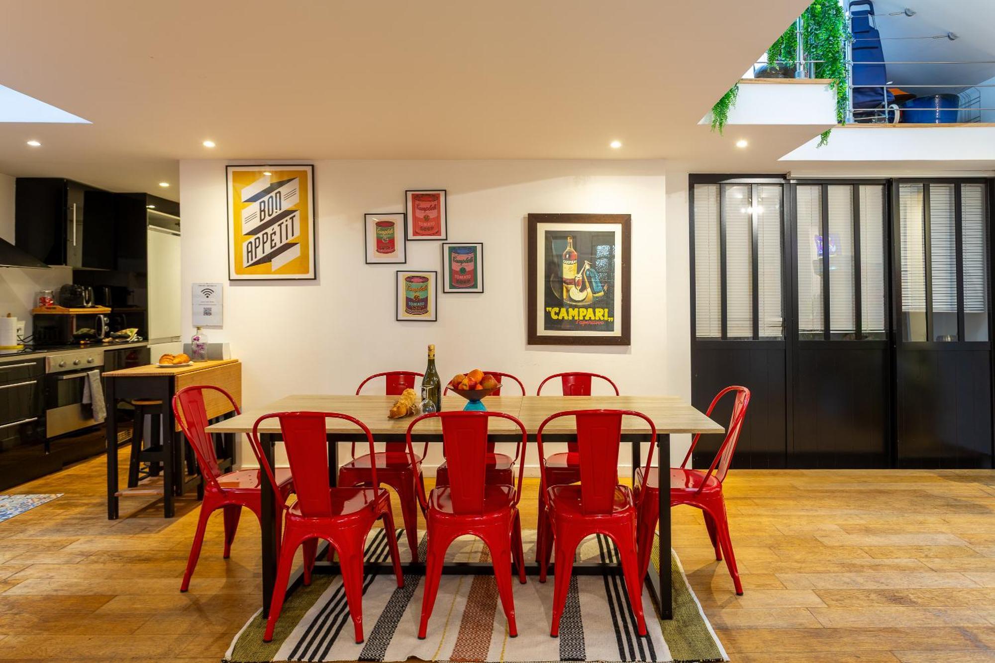 Loft Familial Au Coeur De Paris Avec Clim, Arcade Et Baby-Foot Proche Republique Et Canal St Martin エクステリア 写真